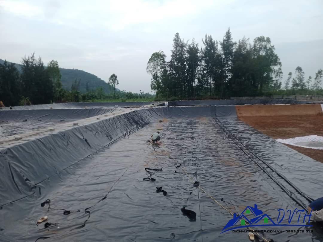 Thi công màng HDPE tại Đà Nẵng